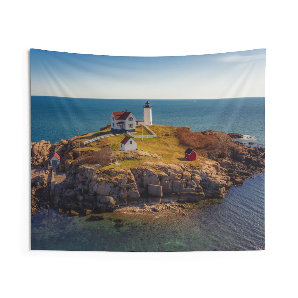 The Nubble Lighthouse Wall Tapestry