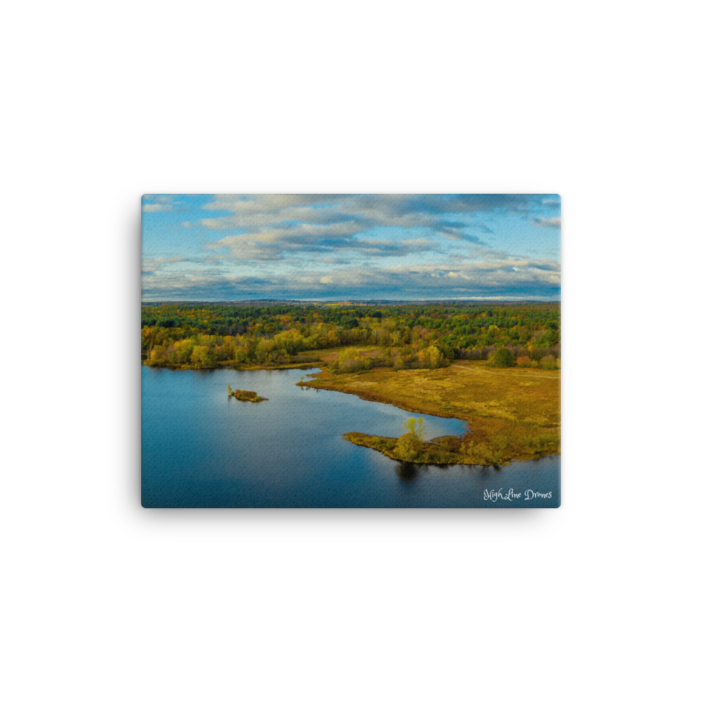 The Thompson Dam Aerial Picture 12x16 