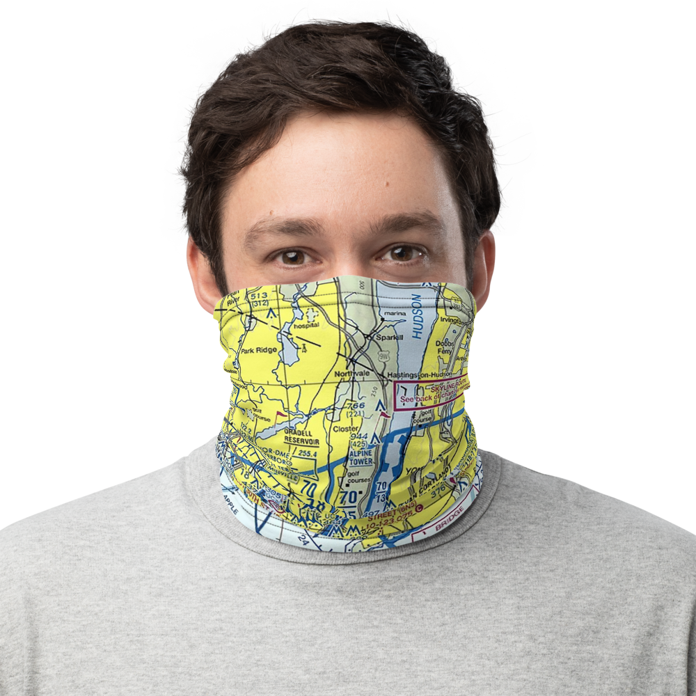 The New York City Sectional Chart Neck Gaiter