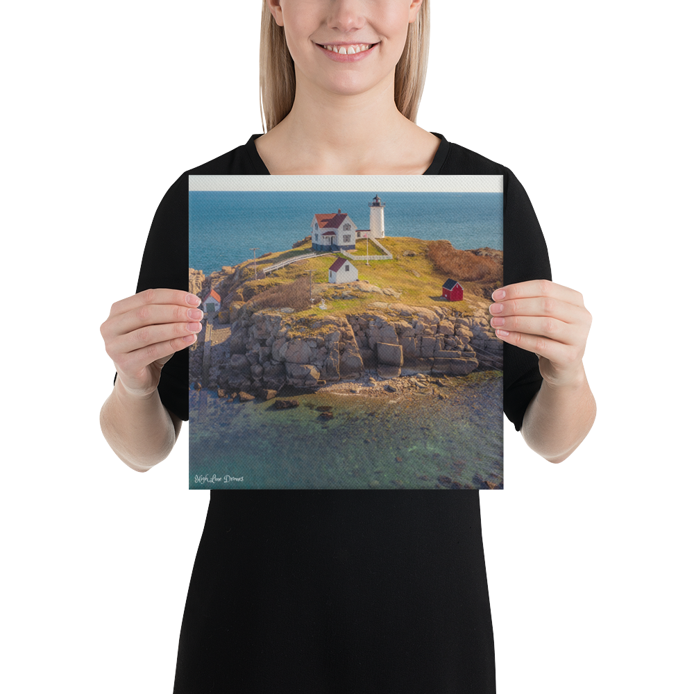 The Nubble Lighthouse in York, Maine - Canvas